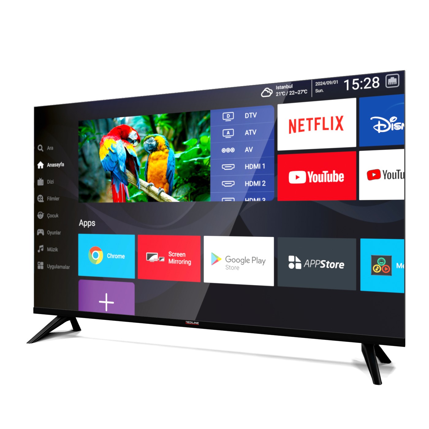 Çandır Televizyon Carrier Servisi